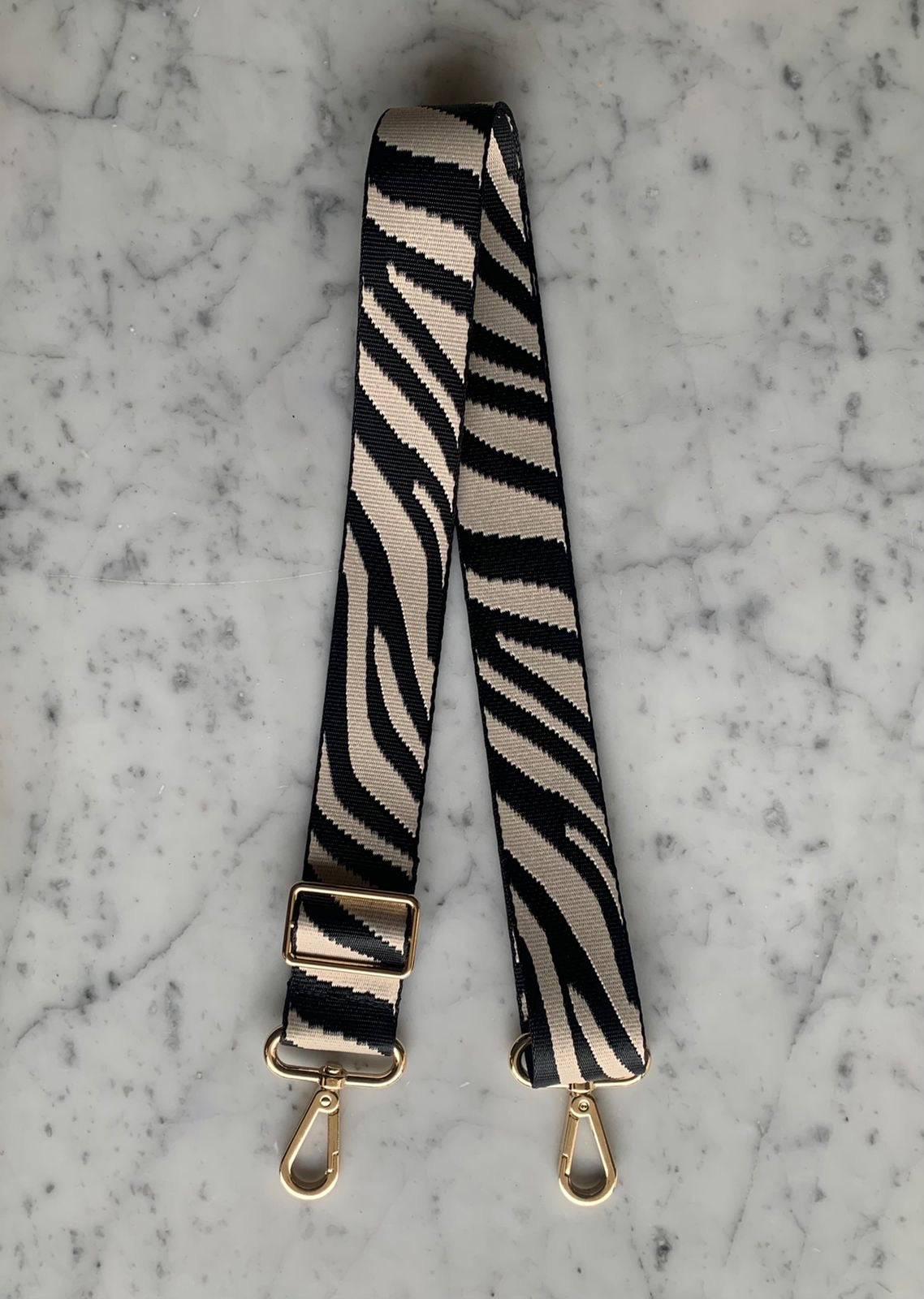 Strap Cebra Negro/Beige