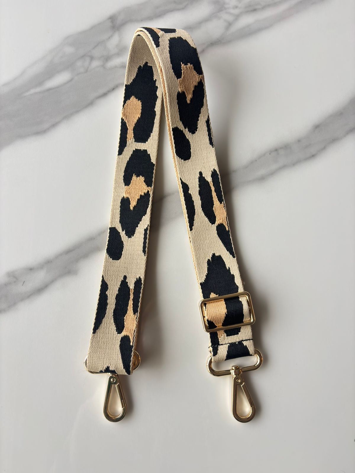 Strap Manchas Beige Negro