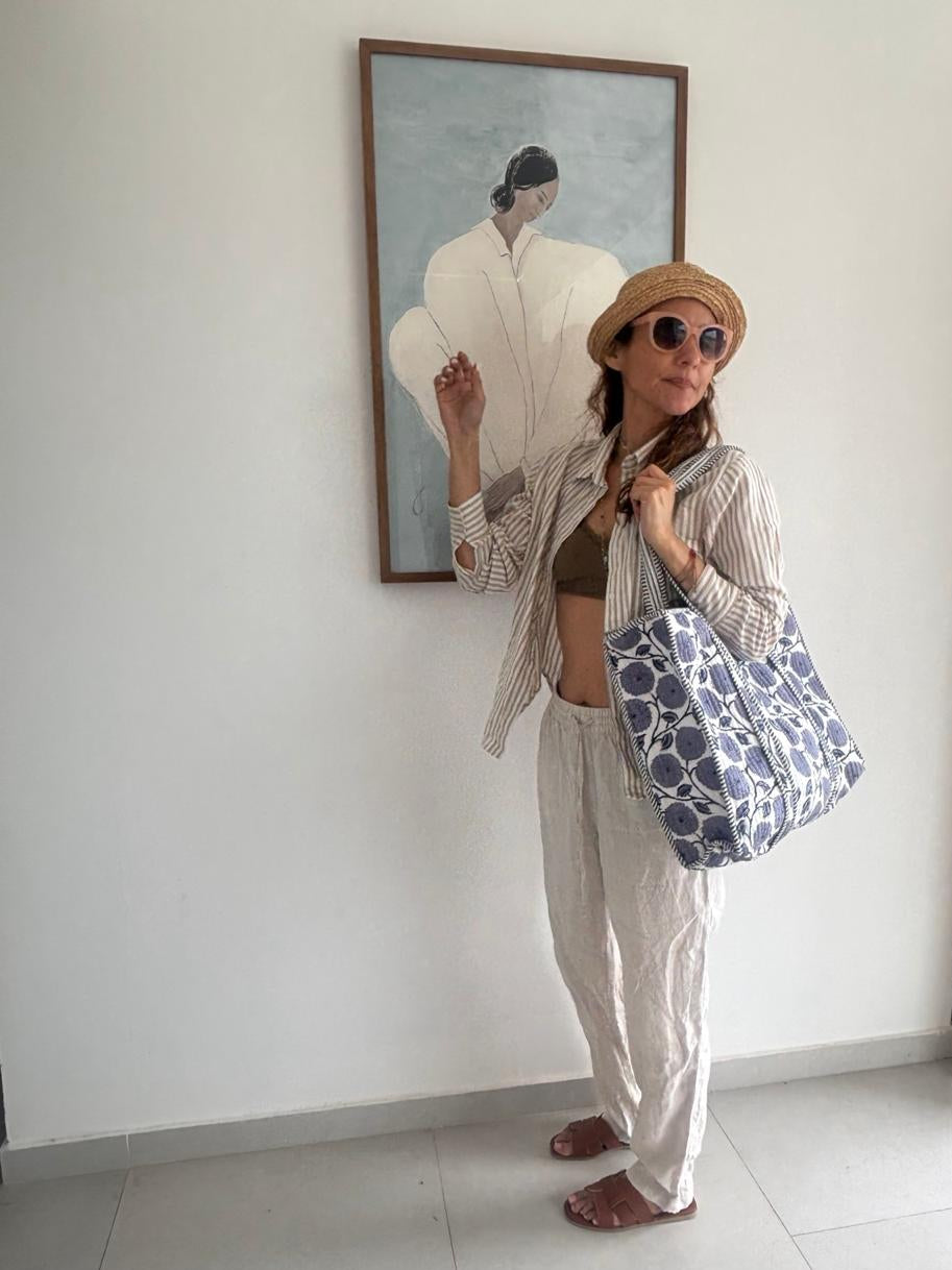 Tote Bag BlueFlower