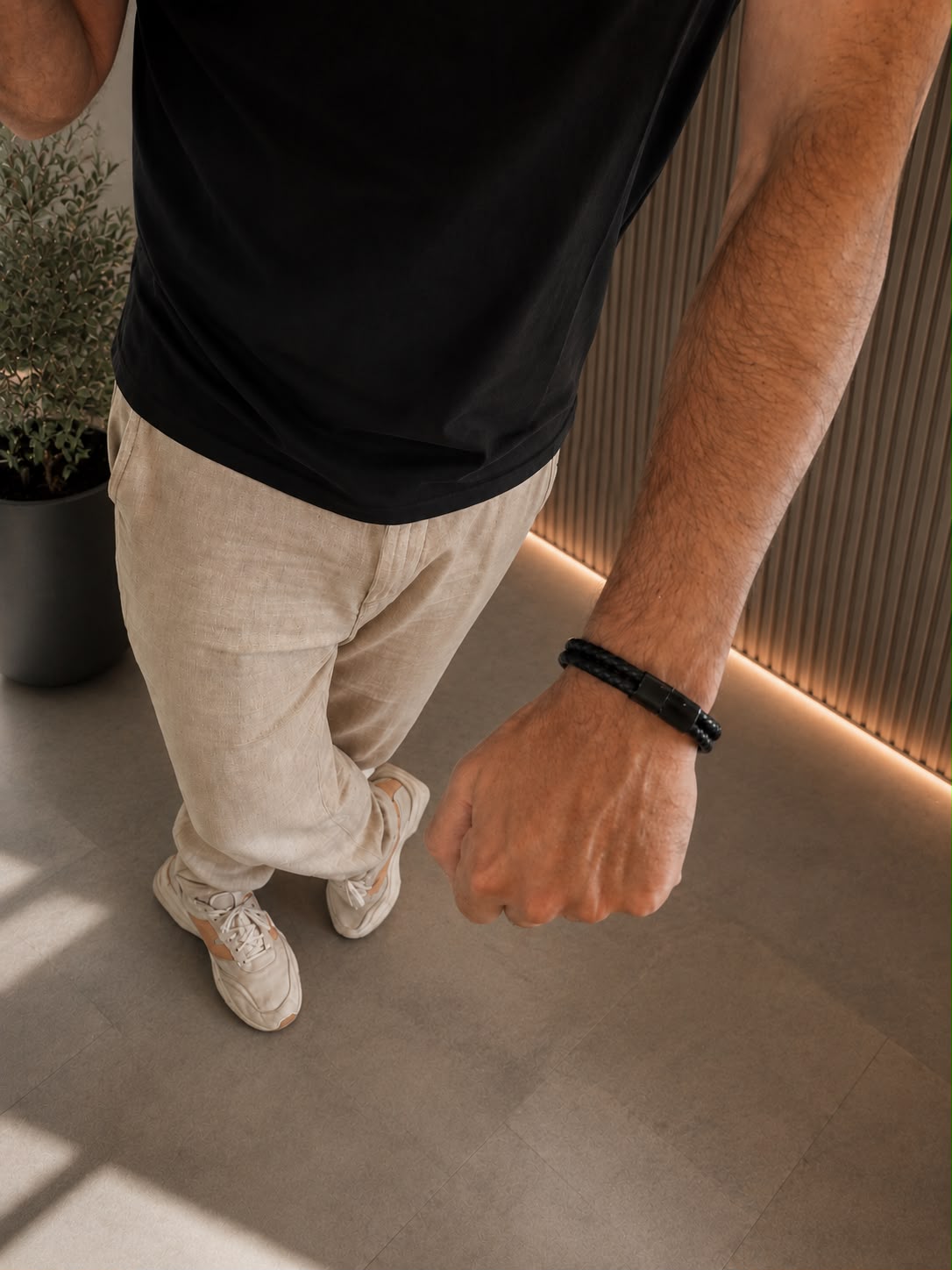 Pulsera Hombre dijes personalizables